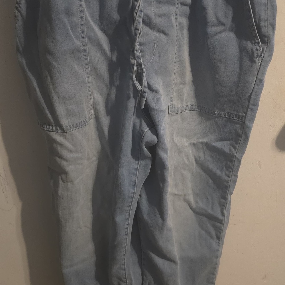 Jordache Light Blue Denim Overalls - Picture 6 of 16